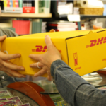 Recevoir colis DHL Express, chez le grand marabout