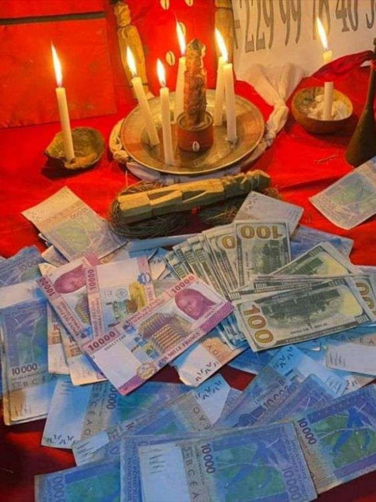 Sacrifice pour avoir de l’argent par le grand médium
